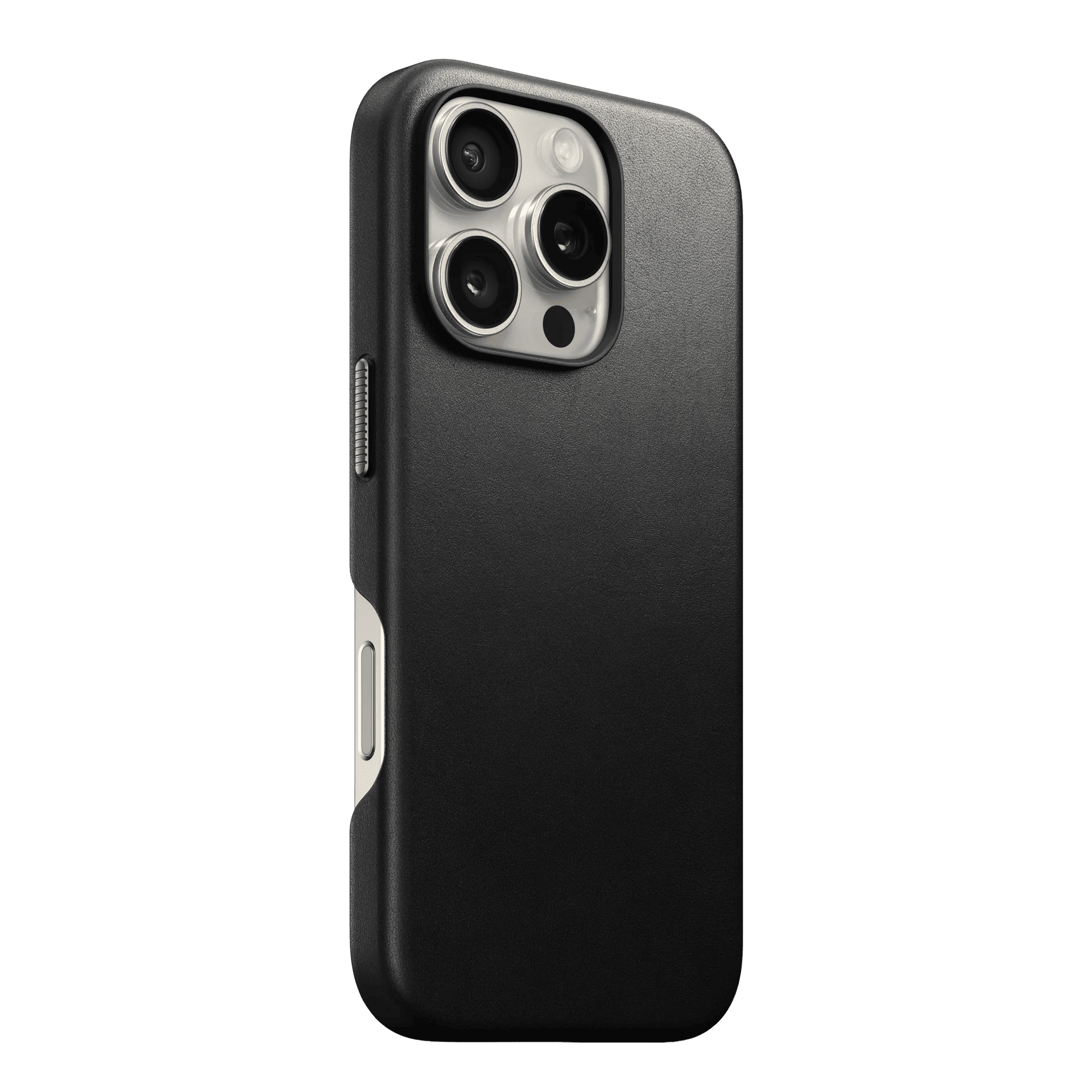 Чехол Nomad Traditional Leather Case Black Horween for iPhone 16 Pro (NM01395485)